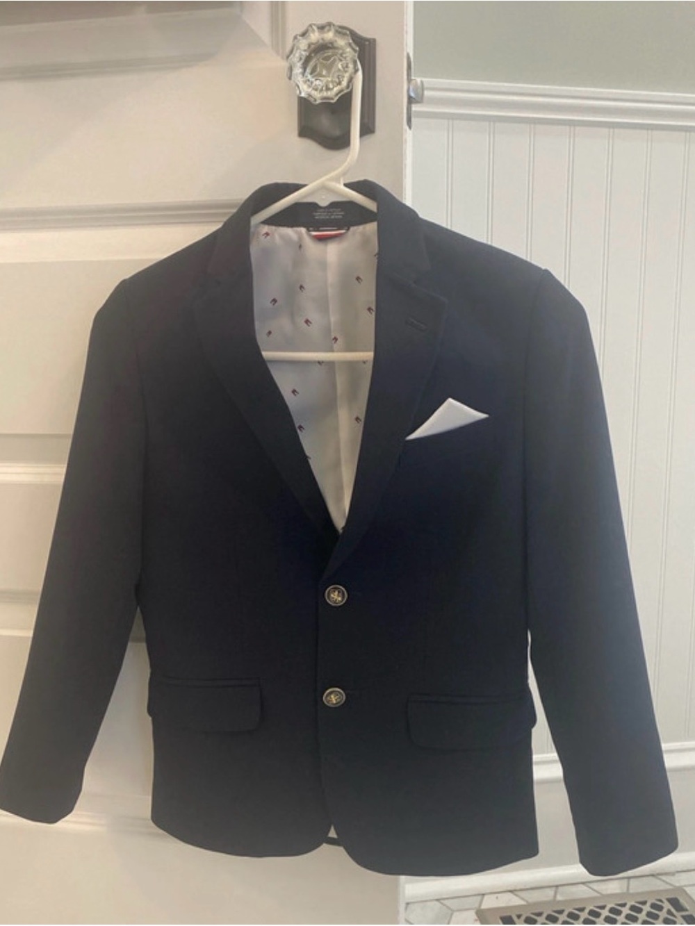 Tommy Hilfiger Navy Boys Blazer - Tailored Two-Button Jacket